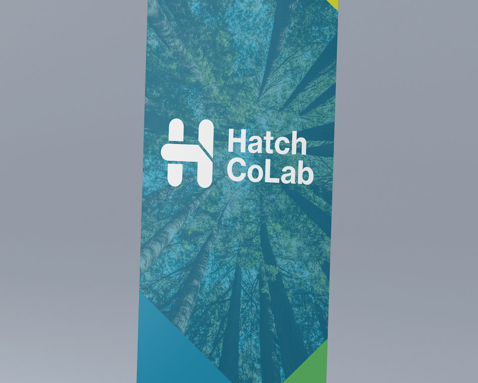 Kakémono Coloré Hatch Colab