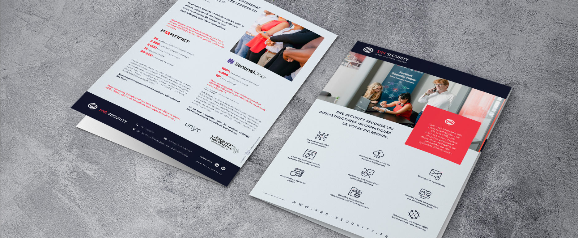 Plaquette commerciale SNS Security